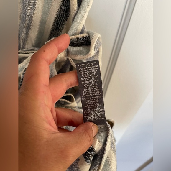 Sharagano linen high low dress - Picture 7 of 8